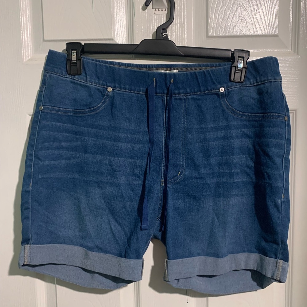 Just Be Blue Denim Shorts